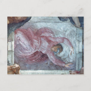 Sixtinische Kapelldecke 2 Postkarte