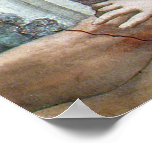 Sixtinische Kapelldecke 3 Poster (Ecke)