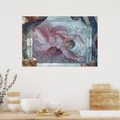 Sixtinische Kapelldecke 3 Poster (Küche)