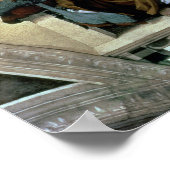 Sixtinische Kapelldecke: Cumaean Sibyl, 1510 Poster (Ecke)