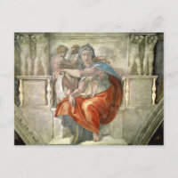 Sixtinische Kapelldecke: Delphisches Sibyl