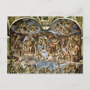 Sixtinische Kapelle: Das letzte Urteil, 1538-41 Postkarte
