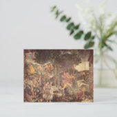 Sixtinische Kapelle - Die Jugend von Moses Postkarte (Stehend Vorderseite)