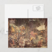 Sixtinische Kapelle - Die Jugend von Moses Postkarte (Vorne/Hinten)