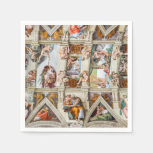 Sixtinische Kapelle Michelangelo - Vatikan, Rom, I Serviette