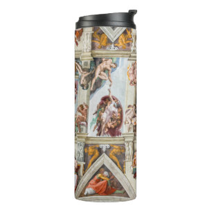 Sixtinische Kapelle Michelangelo - Vatikan, Rom, I Thermosbecher