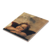 Sixtinische Madonna Engel von Raphael Sanzio Fliese (Seite)