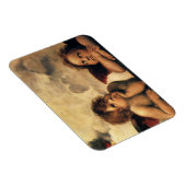 Sixtinische Madonna Engel von Raphael Sanzio Magnet (Rechte Seite)