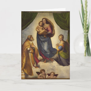 Sixtinische Madonna von Raphael Karte