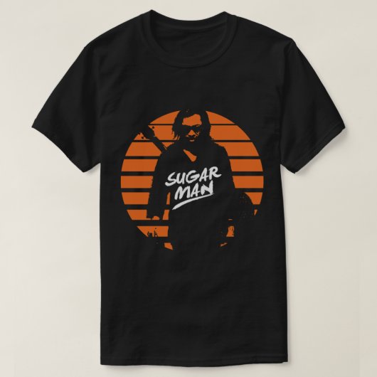 Sixto Rodriguez - Sugar Man Classic T-Shirt (Design vorne)