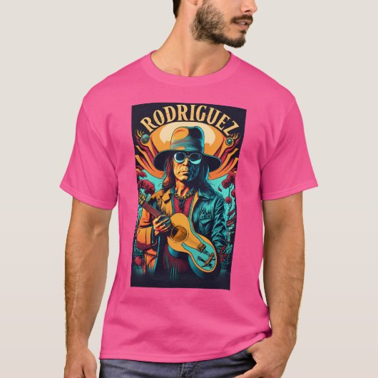 Sixto Rodriguez T-Shirt (Vorderseite)
