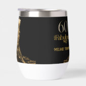 Sixty and Fabulous Gold Dress Black 60th Birthday (Rechts)