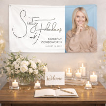 Sixty and Fabulous Photo 60th Birthday Party