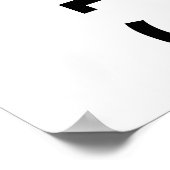 Sixty and Fabulous Photo 60th Birthday Party Poster (Ecke)