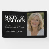 Sixty & Fabulous  Banner (Horizontal)