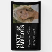 Sixty & Fabulous  Banner (Vertikal)