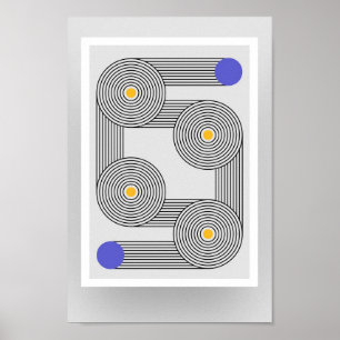 Size A4 Bauhaus Art Poster 10.1