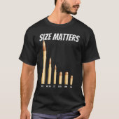 Size Matters Bullets T-Shirt (Vorderseite)