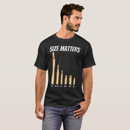 Size Matters Bullets T-Shirt (Vorne ganz)