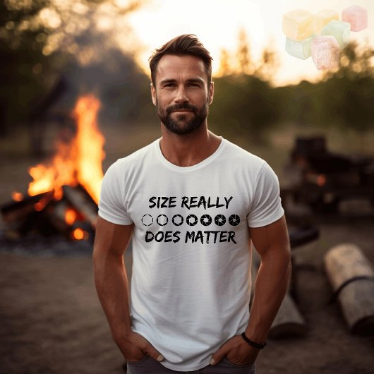 Size Really Does Matter Photography T-Shirt