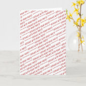 Size Specific 8x10 Photo Template Karte (Gelbe Blume)