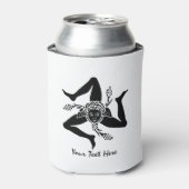 Sizilian Trinacria Ihr Text und Hintergrund Dosenkühler (Kanne Vorderseite)