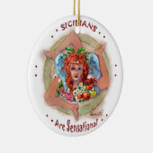 Sizilianer sind sensationell keramik ornament (Rechts)