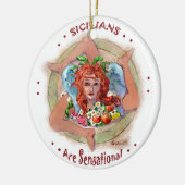 Sizilianer sind sensationell keramik ornament (Links)