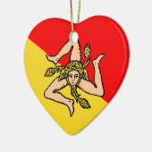 Sizilianisch, Italien Keramik Ornament (Links)