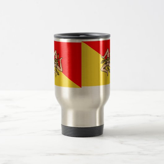 Sizilianisch, Italien Reisebecher (Mittel)