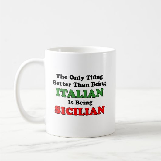 sizilianisch kaffeetasse (Links)