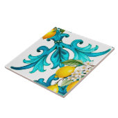 sizilianisch, Sommer, Zitrone, Mosaik, blau, Fliese (Seite)