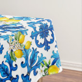 sizilianisch, Sommer, Zitrone, Mosaik, blau Tischdecke (Beispiel)