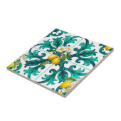 sizilianisch, Sommer, Zitrone, Mosaik, grün, Fliese (Seite)