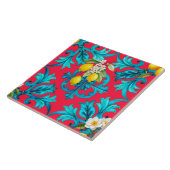 sizilianisch, Sommer, Zitrone, Mosaik, Rosa, Fliese (Seite)