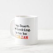 sizilianisch stark kaffeetasse (Vorderseite Links)