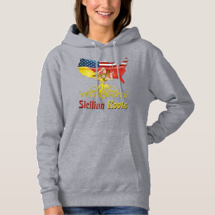 sizilianische amerikanische Wurzeln, sizilianische Hoodie