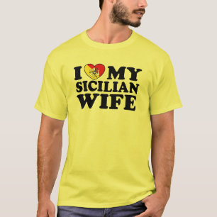 sizilianische Ehefrau T-Shirt