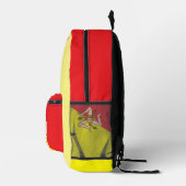 Sizilianische Flag Print Cut Sew Bag Bedruckter Rucksack (Rechts)