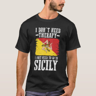 Sizilianische Flagge T-Shirt