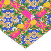 sizilianische Fliesen, Mosaik, Barock, Kurzer Tischläufer (Ecke)