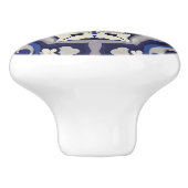 sizilianische Fliesen, Mosaik, Majolika, Keramikknauf (Seitenansicht)