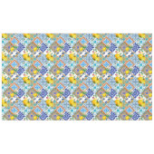 sizilianische Fliesen, Zitronen, Majolika Tischdecke (Vorderseite (Horizontal))