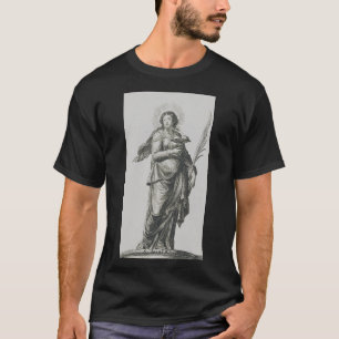 Sizilianische Heilige Agatha Vulkanische Gnade Kun T-Shirt