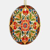 sizilianische Keramik Muster Keramik Ornament (Rechts)