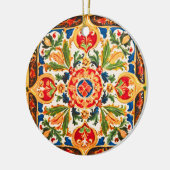 sizilianische Keramik Muster Ornament (Links)