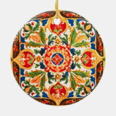 sizilianische Keramik Muster Ornament (Hinten)