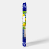 Sizilianische Mittelmeer-Majolika Zitruskacheln Case-Mate iPhone Hülle (Rückseite / Rechts)