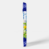 Sizilianische Mittelmeer-Majolika Zitruskacheln Case-Mate iPhone Hülle (Rückseite / Links)