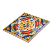 sizilianische Paprikaschoten Fliese (Seite)